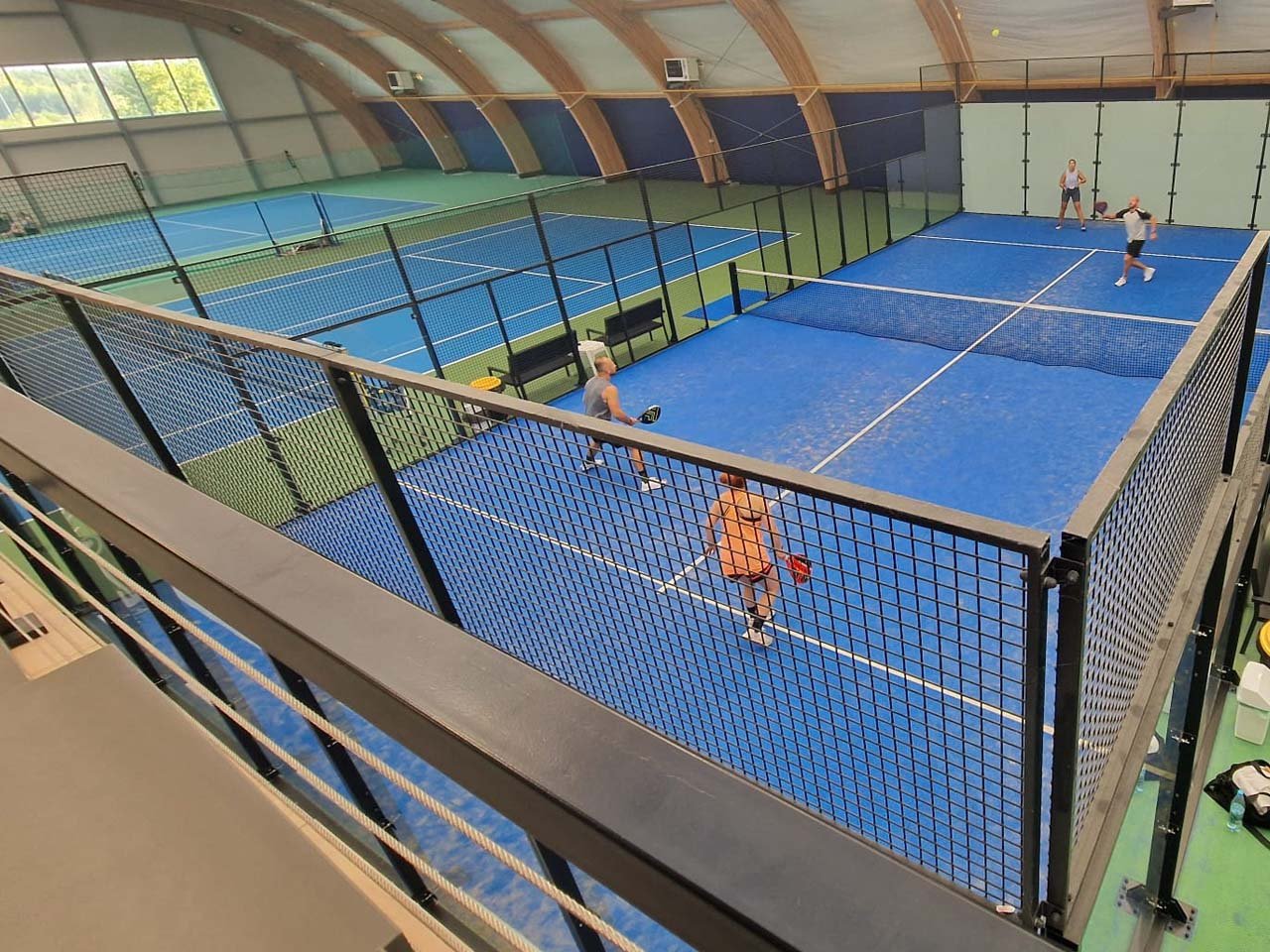 Pistas de pádel — Klub Sportowy Perla