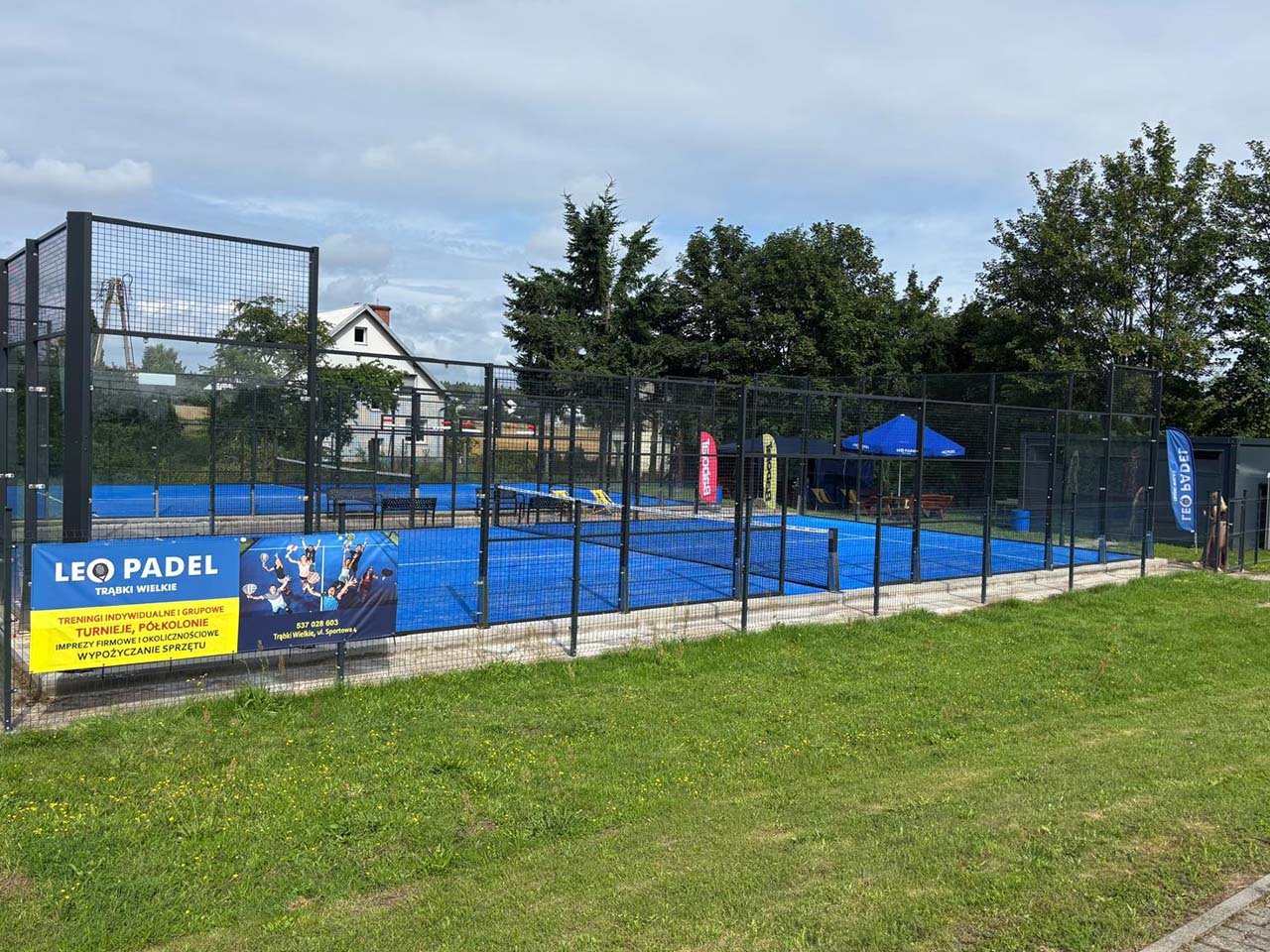 Падел-корти — Leo Padel Trąbki Wielkie