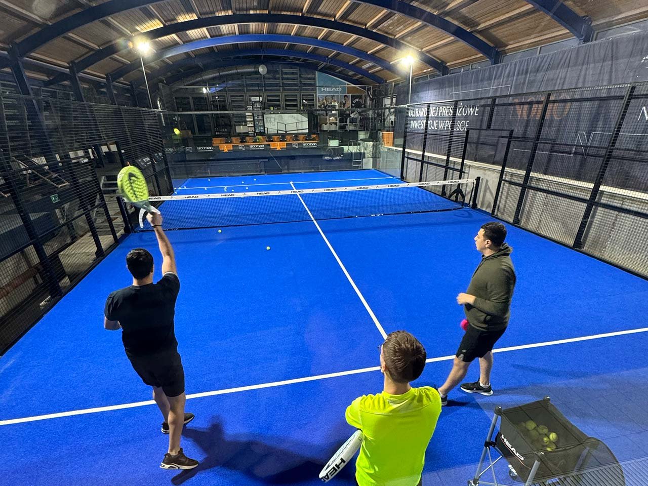 Падел-корти — Morelowa 34 Padel Lounge Kraków