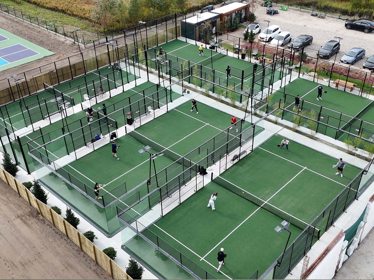 Pistas de pádel — RQT Spot Warszawa