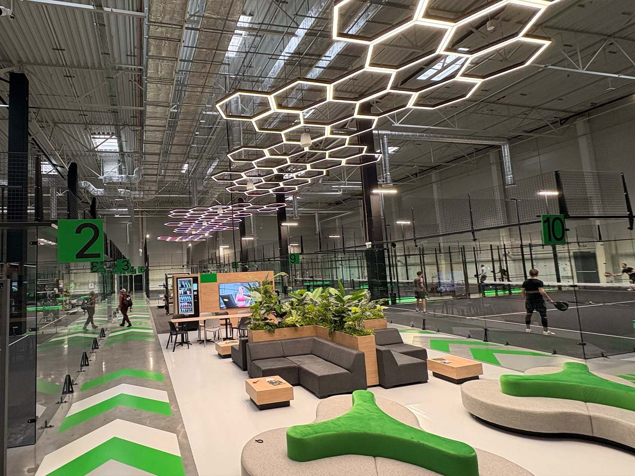 Korty do padla — San Padel Piaseczno